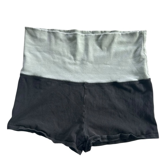 Y2K Low Rise Micro Fold Over Micro Shorts Rhinestone Size M I Love Vegas - Picture 7 of 9